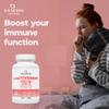 Bandini Lactoferrin 60 Capsules - 200mg Lactoferrine + 60mg Vitamin C per Daily dose (1 Capsule) - Improves Iron Absorption & Immune System Function - A Component in Colostrum - Vegetarian, GMO-Free view 2
