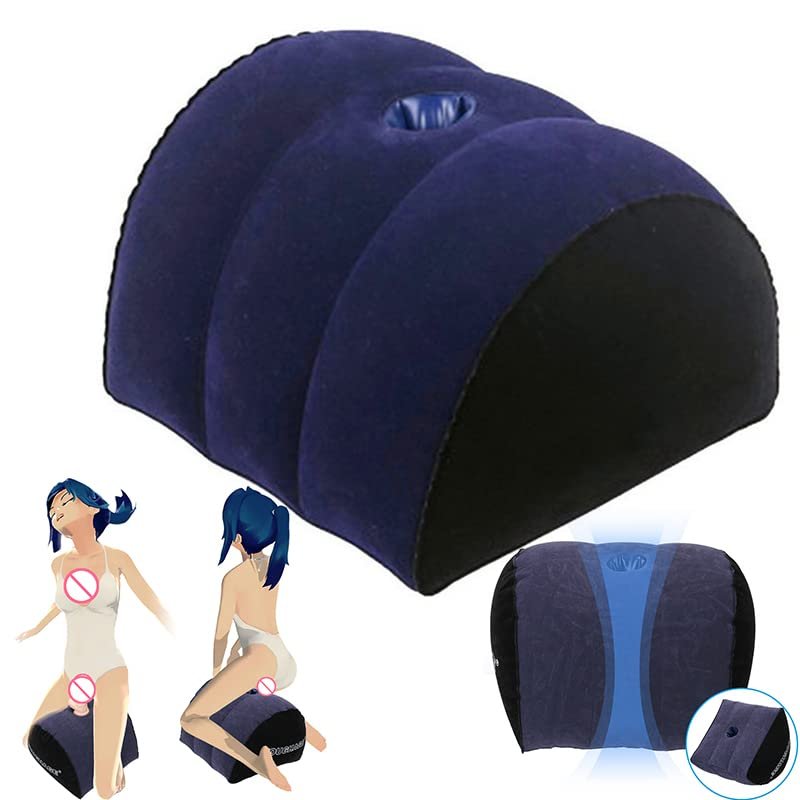 Breadom Inflatable Sexy Pillow Multifunction Position Cushion Body Support Pads Adult Sexy Toys for Pillow Sexy Aid Wedge Pillow for Couples Adults Lovers