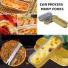 MUGUOY 50Pcs Disposable Aluminum Foil Tin Box,200ml Thick Aluminum Foil Box with Lid, Food Storage Containers for Cooking,Baking,Meal Prep,Take Out Etc. view 3