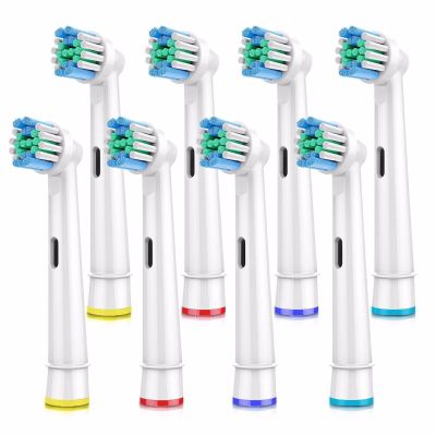 Replacement Toothbrush Heads Compatible Refills for Most Braun Oral-B Electric Toothbrushes Brush 8 Pack