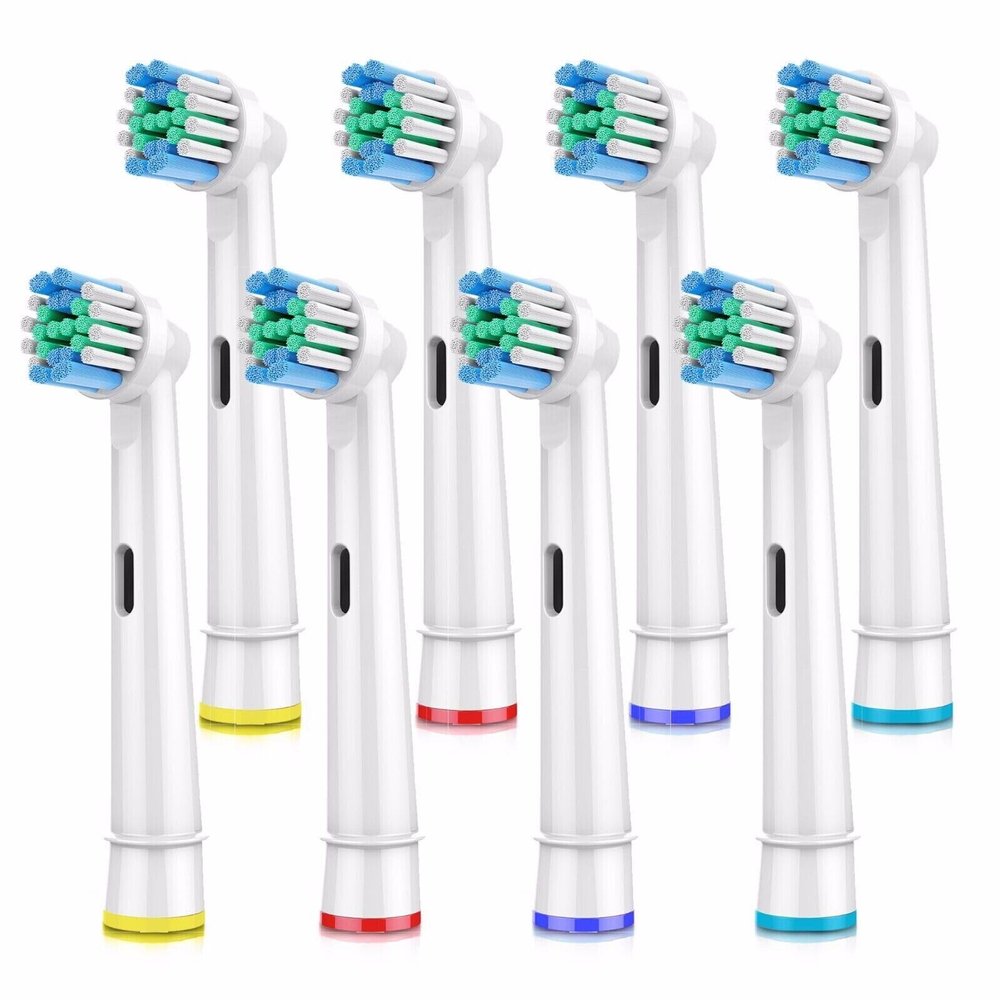Replacement Toothbrush Heads Compatible Refills for Most Braun Oral-B Electric Toothbrushes Brush 8 Pack