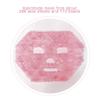 Jade Face Mask Natural Crystal Facial Mask Jade Ice Sleeping Mask Beauty Skincare Massage Tool for Face To Promote Relaxation and Stress Relief Rose Quartz Gifts (Color : Obsidian) view 2