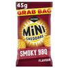 JACOB'S Mini Cheddars Smoky BBQ Grab Bag, 45 g (Pack of 30) view 1