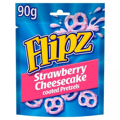 McVitie's Flipz Strawberry Cheesecake Pretzels 6 x 90g bags