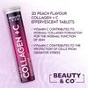 Beauty&Co. Collagen Effervescent- Marine Collagen & Vitamin C Supplement - 500mg Per Tablet (6 Tubes) view 2