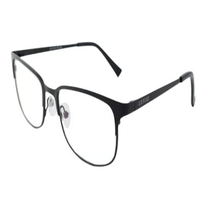 Zeniki Blue Light Blocking Glasses - Reduce Eye Strain, Headaches and Improve Sleep for Screen Users - Lightweight Premium Metal Design For Men And Women (Black)