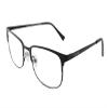 Zeniki Blue Light Blocking Glasses - Reduce Eye Strain, Headaches and Improve Sleep for Screen Users - Lightweight Premium Metal Design For Men And Women (Black) view 1