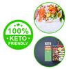 Infassic Ketogenic Food Chart - Keto Nutrition Guide Fridge Magnet Cheat Sheets Magnetic Low Carbs Foods List Diet Macro Counter Friendly Approved Weight Loss Reference 8.5 x 11 view 3