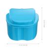 Ciieeo Light Hanging Net Storage Case for Dentures Convenient Cleaning Container for Elders and Toddlers for Travel view 2