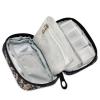 Texture Crocodile Snake Travel Pill Container Medication Organizer Bag Portable Pill Case for Purse Weekly Pill Box Home and Travel Storage view 2