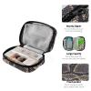Texture Crocodile Snake Travel Pill Container Medication Organizer Bag Portable Pill Case for Purse Weekly Pill Box Home and Travel Storage view 4
