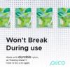 PIICO Piico Xylitol Floss Picks, 100 Count - Unbreakable, Shred-Resistant, Resealable, Unique Flavored Dental Flossers for Adults, Portable view 4