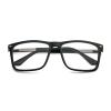 KoKoBin Reading Glasses Anti-Blue Light for Men and Women Blue Light Filter Computer Reading Aid Spring Hinge Metal Full Screen Glasses, black view 2