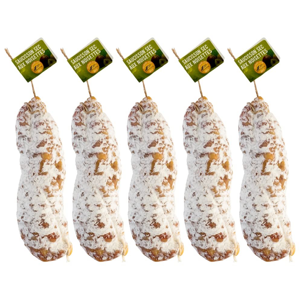 BonneBouffe Hazelnut Saucissons +/- 160 grams x 5