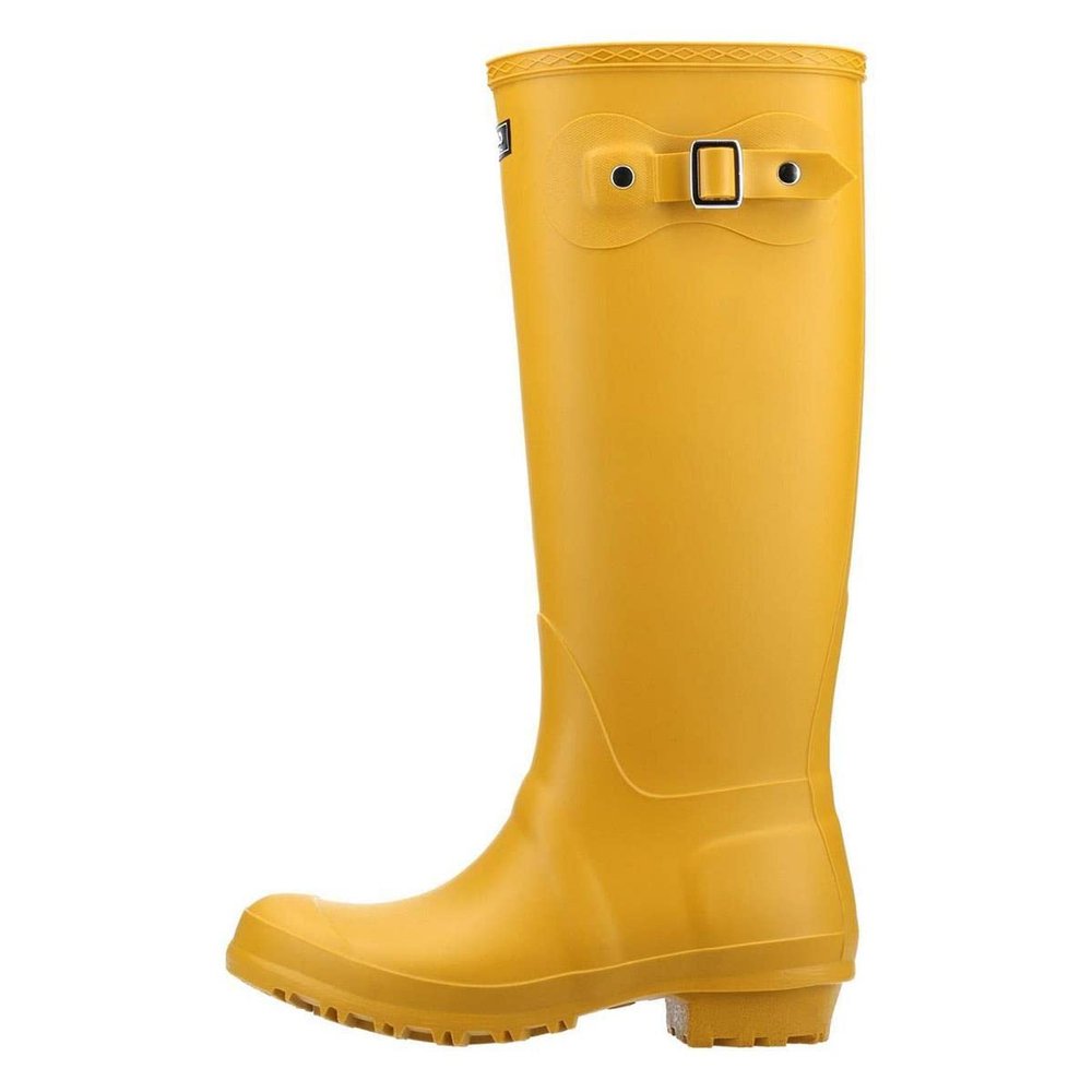 Cotswold Sandringham Wellingtons Female Mustard Size 7