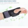 1Pcs Adjustable Wrist Fitted Stabilizer Splint Carpal Tunnel Hand Compression Support Wrap For Wrist Injuries Pain Relief,Grey Left,S view 4