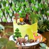 10 PCS Camping Cake Decorations Camping Carrot Cake Topper Camping Cake Topper Camping Birthday Party Supplies view 4
