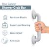 Blue Canyon Epsom ABS White Grab Bar  ABS Grab Bars for Bathtubs & Shower, Bathroom ABS Grab Bars for Seniors, Grab Rail, Hand Rail, Stainless Steel Grab Rails for Outdoor & Indoor 12 view 2