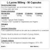 L-Lysine 500mg - 90 Capsules | Pure view 2