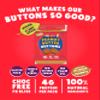 SUPERFOODIO Peanut Butter Buttons | PB&J Flavour | Vegan & Low Carb | All-Natural | Protein | No Refined Sugar (20g x15 Packs) view 4