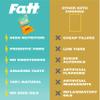 Fatt Keto Cookies - Almond & Vanilla - 12 x 30g - 1.5g Carbs - 100% Natural Snacks - Low Carb, Low Sugar, High Prebiotic Fibre & Sweetener Free - FattBar view 4