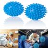 2 x Reusable Tumble ECO Dryer Clothes Softener Washing Machine Balls Plastic Tumble Dryer Balls Faster Drying Time Softener Washing Machine Balls Cloth view 2
