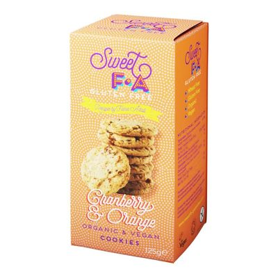 Organic Cranberry & Orange Cookies