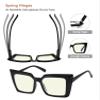 Eyekepper 5-pack Oversized Reading Glasses Blue Light Blocking Women Computer Readers +3.5 view 4