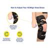 Knee Joint Fixation Bracket, Osteoarthritis Unloader Adjustable Hinged Stabilizing Knee Brace Protection & Relief fKnee Joint Pain, Cartilage Repair, One Size view 3