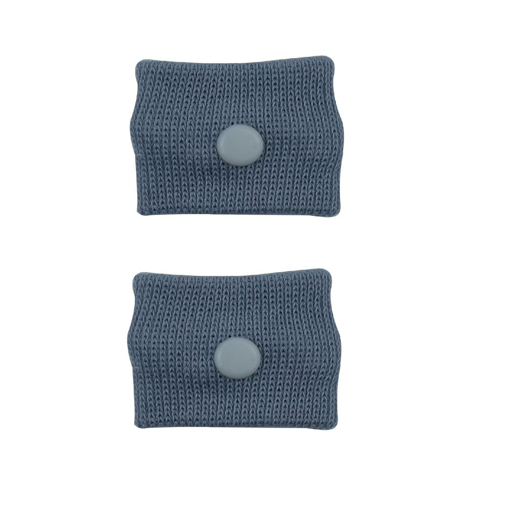 1 Pair Motion Sickness Wristbands, Natural Nausea Relief Bands for Kids &Adults, Anti-Nausea Wristbands, for Car Sea Sickness Travel Sickness Pregnancy Morning Sickness (Grey)