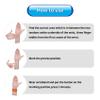 1 Pair Motion Sickness Wristbands, Natural Nausea Relief Bands for Kids &Adults, Anti-Nausea Wristbands, for Car Sea Sickness Travel Sickness Pregnancy Morning Sickness (Grey) view 3