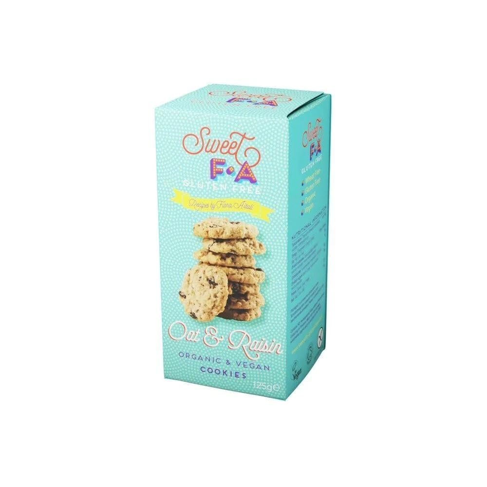 Organic Gluten Free Oat Raisin Cookies