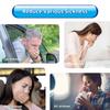 1 Pair Motion Sickness Wristbands, Natural Nausea Relief Bands for Kids &Adults, Anti-Nausea Wristbands, for Car Sea Sickness Travel Sickness Pregnancy Morning Sickness (Black) view 4