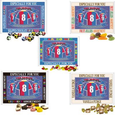 Crystal - Glaziers Football Shirt Gift Boxed Sweets