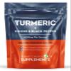 Turmeric Tablets 4000mg per Serving (2400mg Turmeric, 1400mg Ginger, 200 mg Black Pepper) | 180 High Strength Curcumin Tablet Supplements| Vegan and Gluten Free | UK Made view 1