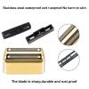 2 Pack Replacement Foil and Cutters compatible with BaBylissPRO Double Foil Shaver, Replacement Foil for BaBylissPRO Barberology FXFS2 Shaver,Golden view 4