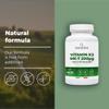 Bandini Vitamin K2 MK7 200mcg | 400 Vegan Tablets | 1 a Day/+1 Year Supply | High Strength Menaquinone MK-7 | VIT K 2 MK 7 | Supports Normal Bones Manteinance | GMO-Free | Italian Quality view 4