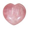 Healing Crystal Natural Rose Quartz Crystal Heart Shape Love Stone Seven Chakra Crystal Pink Crystal Pendant Pendulum Wooden Hexagon Gift Box Packing Reiki Meditation Spiritual view 4
