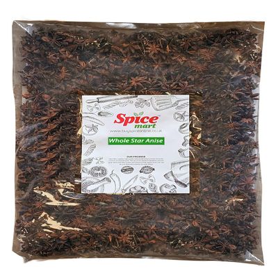 Star Anise Whole | Badiyan | Badiya | Premium Quality Free P&P UK (90g)