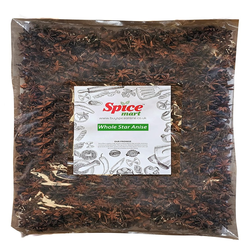 Star Anise Whole | Badiyan | Badiya | Premium Quality Free P&P UK (90g)