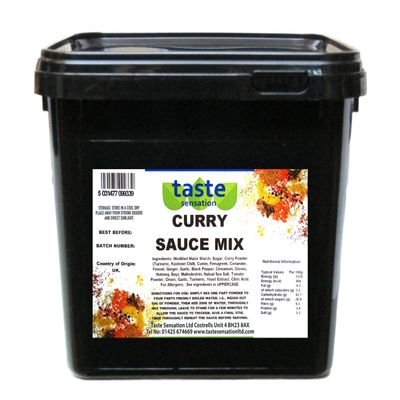 Curry Sauce Mix Powder - 2.5kg Catering Tub