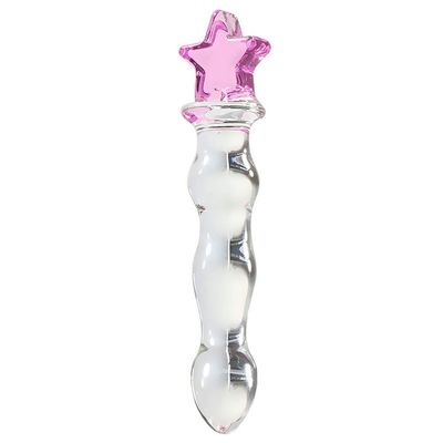 10-Inch Transparent Crystal Leisure Tool, Smooth and Flexible, Beautiful in Shape, Suitable for Advanced Players.