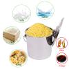 12L Kitchen Bucket, Stainless Steel Bucket with a Lid, Food Bucket Milk Bucket Water Bucket Ice Bucket Soup Container view 3