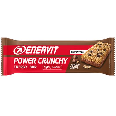 Enervit Power Crunchy Energy Bar (Choco Drops, 25 x 40g)