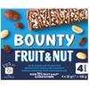 Bounty Fruit & Nut Milk Chocolate Snack Bars Multipack 4 Bars x 32g view 1
