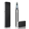 ACWOO Nose Hair Trimmer for Men, Professional Painless Ear and Nose Hair Trimmer Clipper, Facial Hair Trimmers with Light, IPX7 Waterproof, Dual Edge Blades (Black) view 1