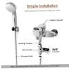 Digital Shower Thermometer 5~85C Digital Thermometer, with 360 Rotating Thermometer LED Water Meter Shower Water Thermometer for Elderly Children Digital Thermometers view 3