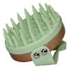 Bodylife Home Scalp Massager Shampoo Brush Soft Silicone Bristles For Hair & Scalp Care Green view 1