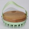 Bodylife Home Scalp Massager Shampoo Brush Soft Silicone Bristles For Hair & Scalp Care Green view 4