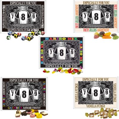Derby Football Shirt Gift Boxed Sweets
